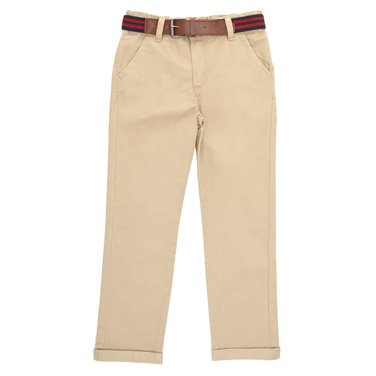 Younger Boys Chinos With Belt